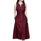 Stylish And Elegant Printed Dress With A-Line