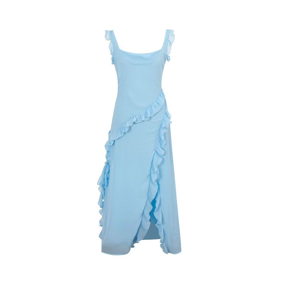 Asymmetric Skirt Dress