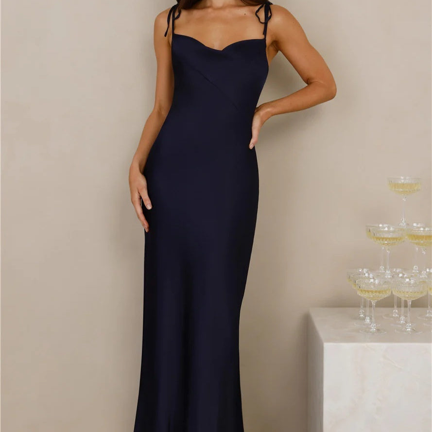 Slim-fit Strap Dress