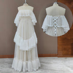 Women's Polka Dot Lace Dress