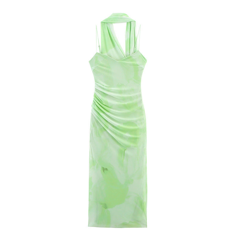 Sleeveless A Line Dress