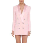 Chic Tailored Suit Dress For Polished Office Elegance Modern Confidence And Allure