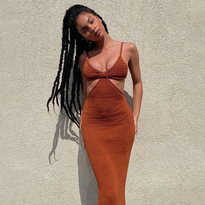 Elegant Hollow Out Sundress