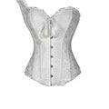 Lace Push Up Corset Bustier Waist Cincher Overbust