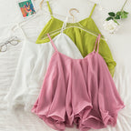 Chiffon Ruffled Loose Top For Women Sweet Lightweight Style With Lotus Leaf Detail
