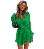 Cardigan Top With Long Sleeves Waist Tight