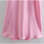 Women Camis Satin Long Elegant Sleeveless Slip Sexy Backless Dresses