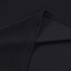 Midnight Black Cotton Tube Top Dress With Sleek Sleeveless Round Neck