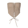 Strappy Tube Top In Backless