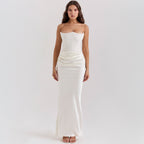Slim Tube Top Long Sexy Fashion Bandeau Backless Party Evening Dresses