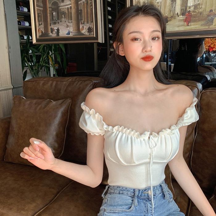 Cotton Puff Sleeve Top