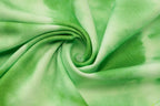 Vibrant Tie Dye Halter Sleeveless Top In Luxurious Milk Silk