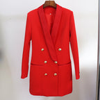 Chic Tailored Suit Dress For Polished Office Elegance Modern Confidence And Allure