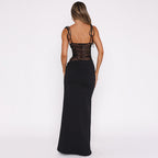 Women's Y2K Lace Long Dress