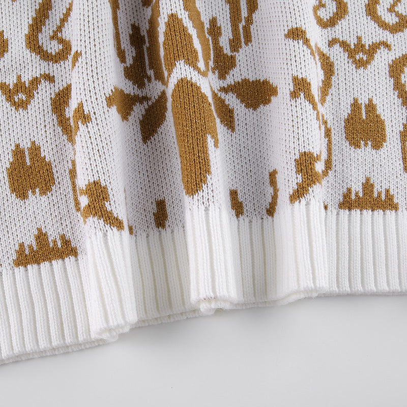 Cozy Relaxed Woolen Long Sleeve Top With V Neck