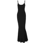 Women's Spaghetti Strap A-Line Long Dress