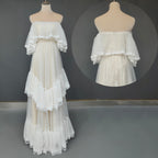 Women's Polka Dot Lace Dress