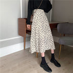 Whimsical Floral Tie Dye With Light Medium Skirt