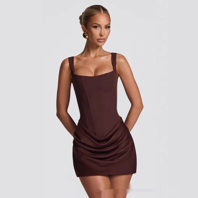 Corset Graceful Sleeveless Short Dress