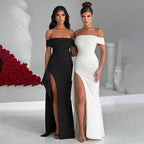 Women's Fashion Slim Sleeveless Split Dress