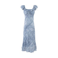 Jacquard Dress With High Waist A-Line