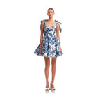 Off Shoulder Fairy Chic Dress With 3D Stereo Pattern