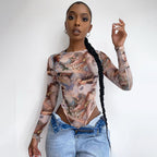 Sexy Long Sleeve Bodysuit