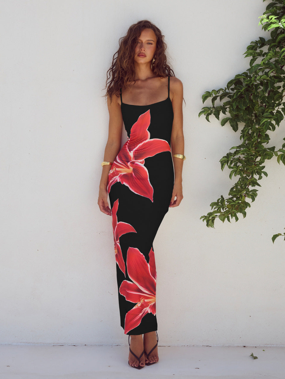 Sunny Floral Sling Dress