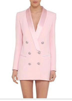 Chic Tailored Suit Dress For Polished Office Elegance Modern Confidence And Allure