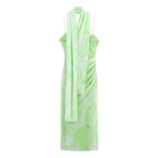 Sleeveless A Line Dress