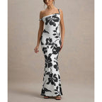 Print Summer Bodycon Dress With Strappy Bodice Chic Sundress