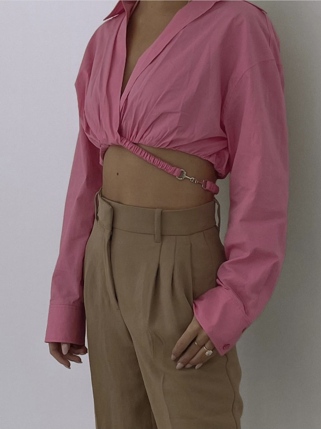 Sweet And Spicy Street Style Top For Women In Poplin Fabric