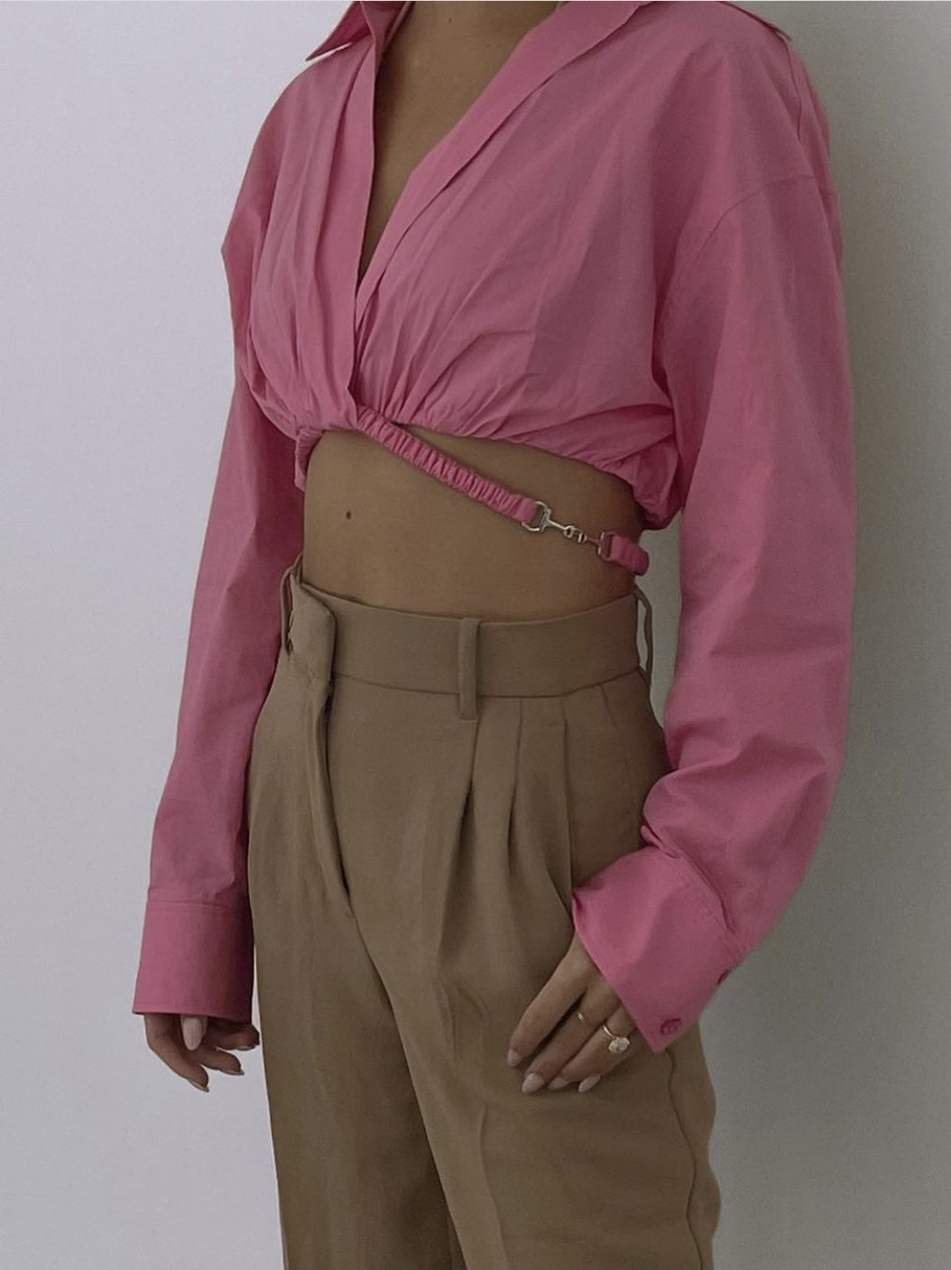 Sweet And Spicy Street Style Top For Women In Poplin Fabric