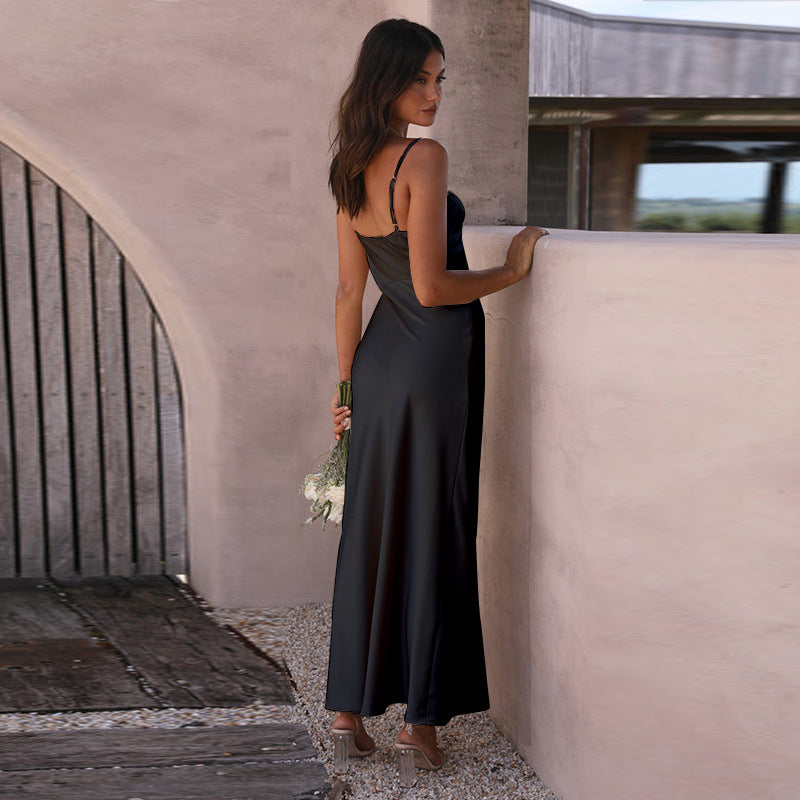 Sling Dress Sleeveless Midi