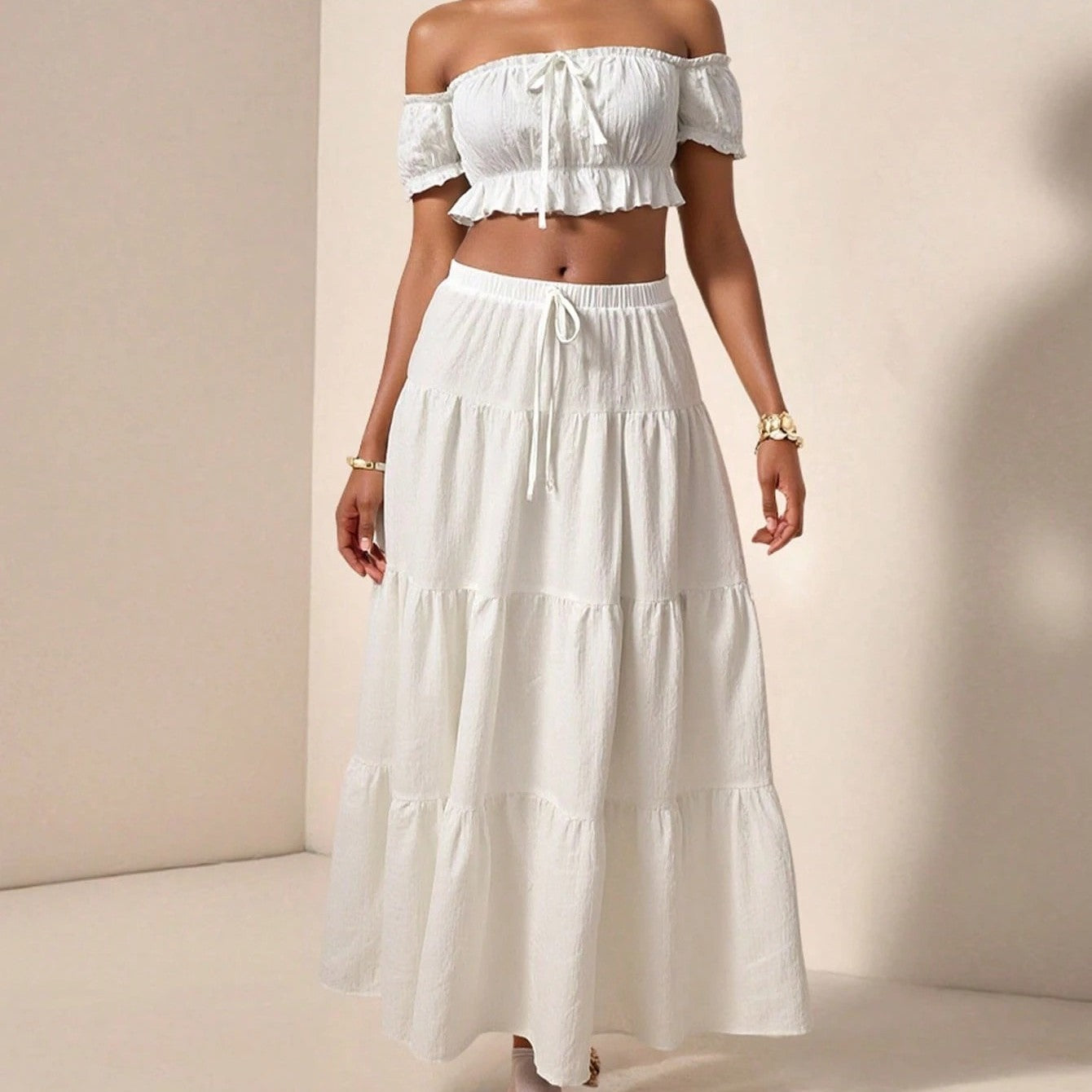 Women Soft Skirt And Top
