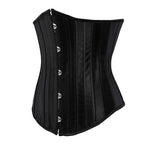 Elevated Corset Waist Belt Top In Spandex Polyester Blend For A Sleek Silhouette