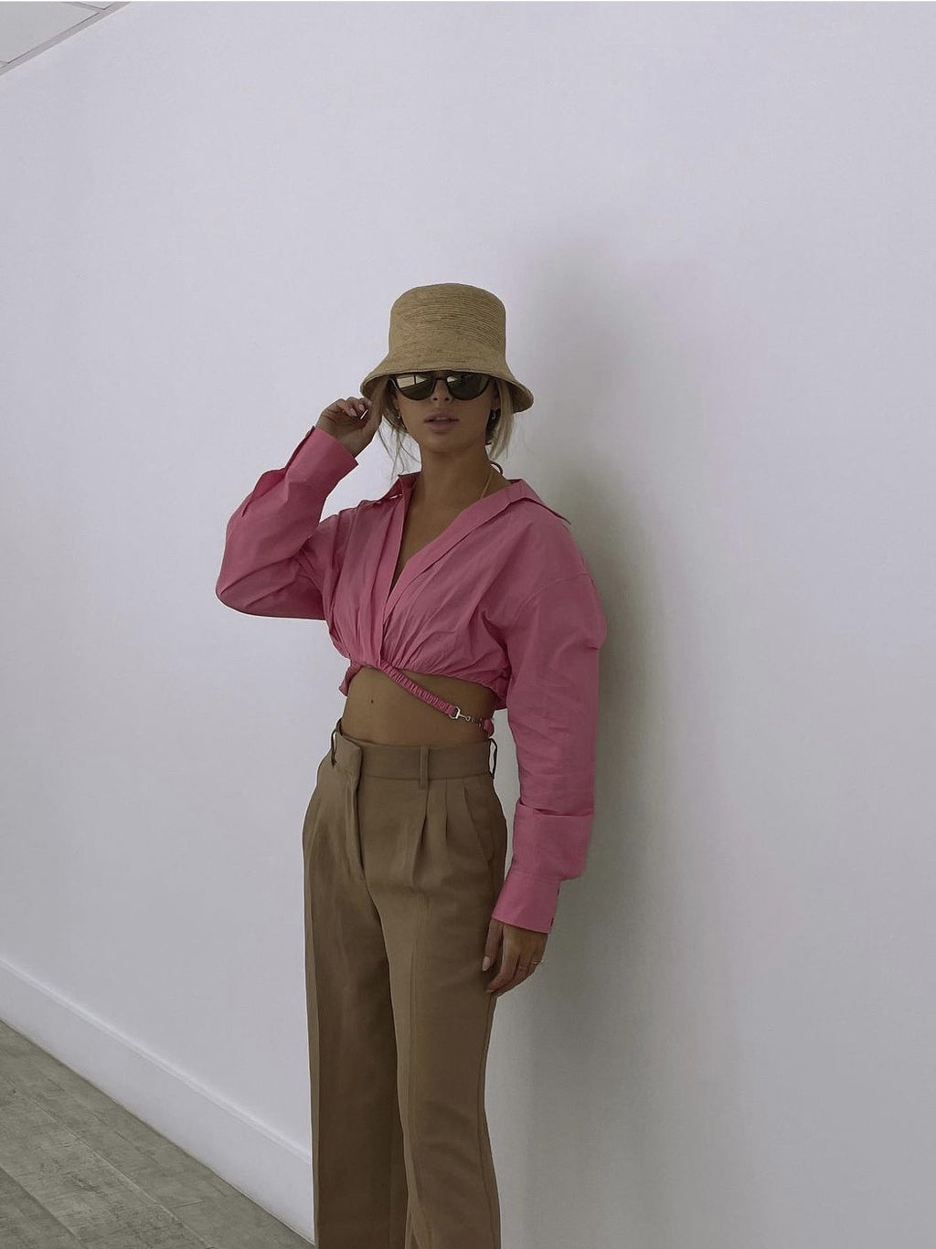 Sweet And Spicy Street Style Top For Women In Poplin Fabric
