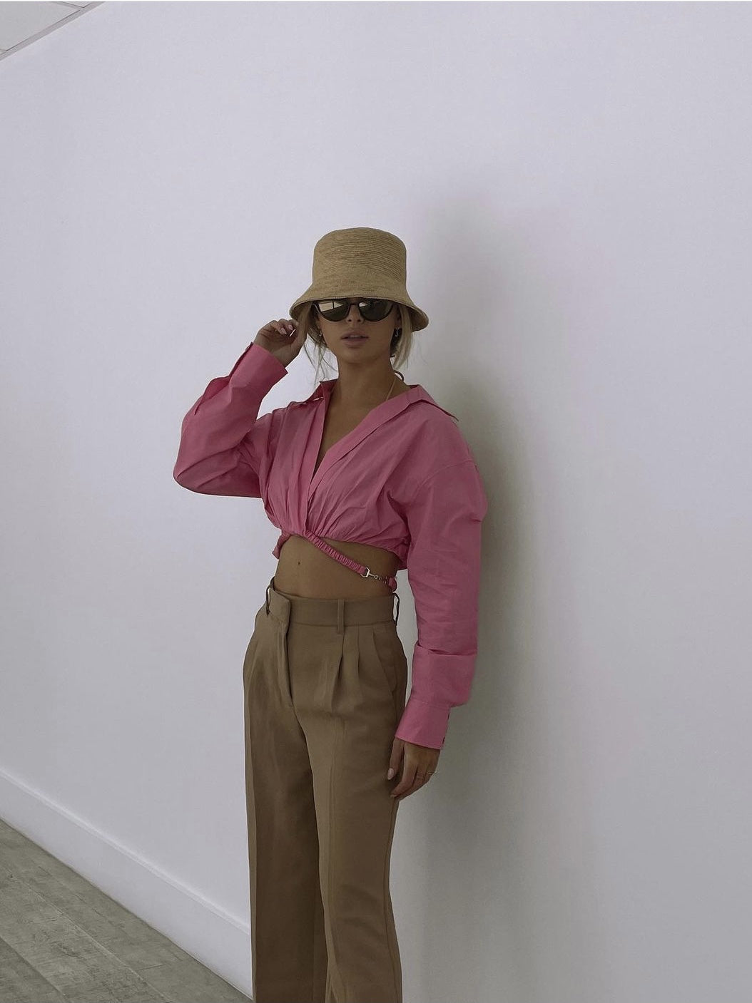 Sweet And Spicy Street Style Top For Women In Poplin Fabric