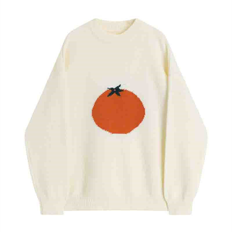Graphic Fruit Fit Long Sleeve Top