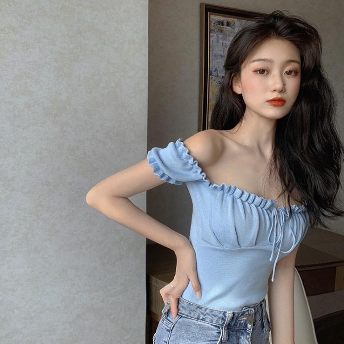Cotton Puff Sleeve Top