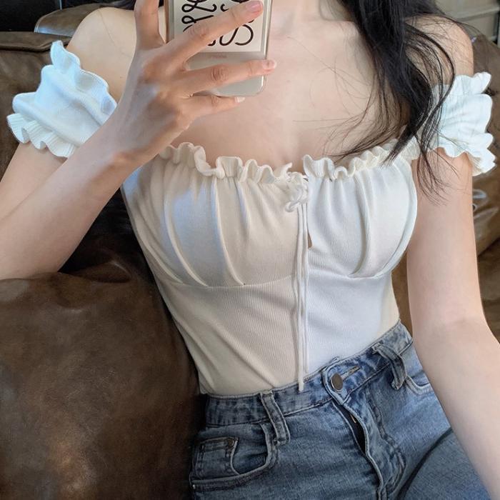 Cotton Puff Sleeve Top