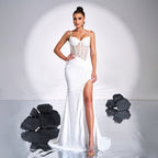 Sequin Party Long Prom Evening Dress