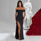 Women's Fashion Slim Sleeveless Split Dress