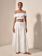 Women Soft Skirt And Top