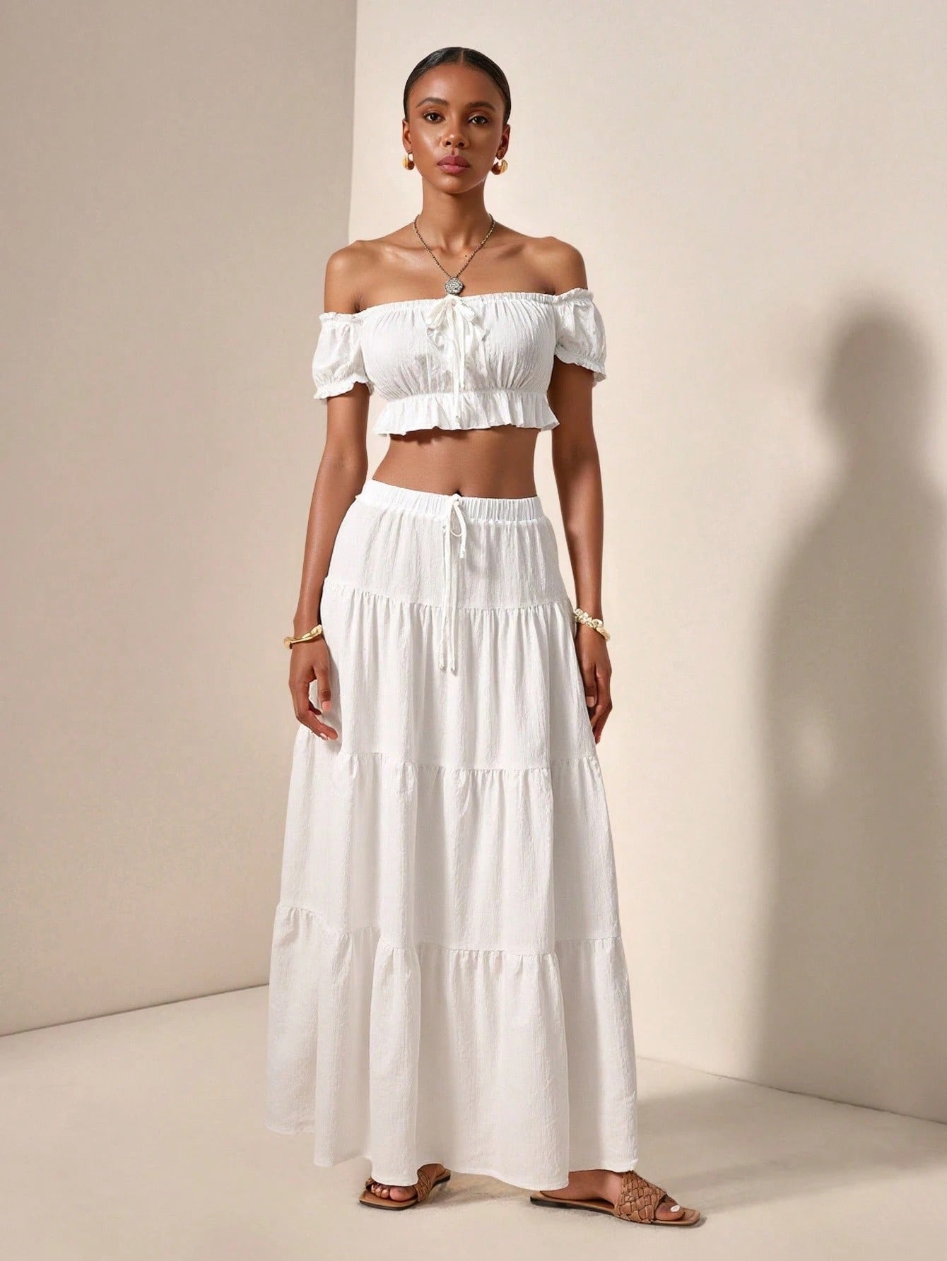 Women Soft Skirt And Top