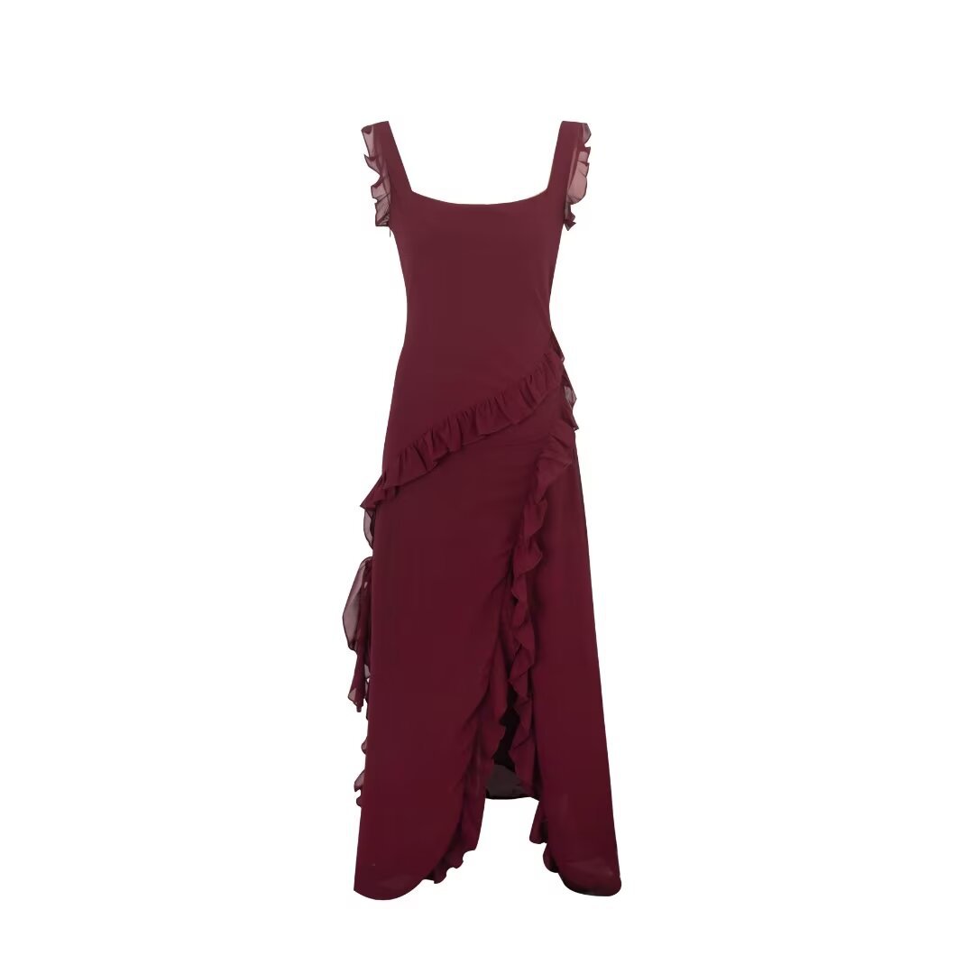 Asymmetric Skirt Dress