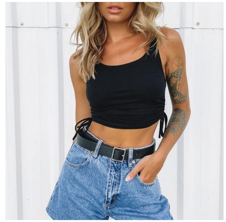 Knitted Cotton Stretch Top