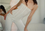 Chic Strapless Sheer Wrap Top