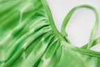 Vibrant Tie Dye Halter Sleeveless Top In Luxurious Milk Silk