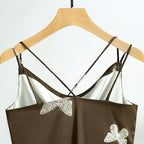 Floral Suspender Dress